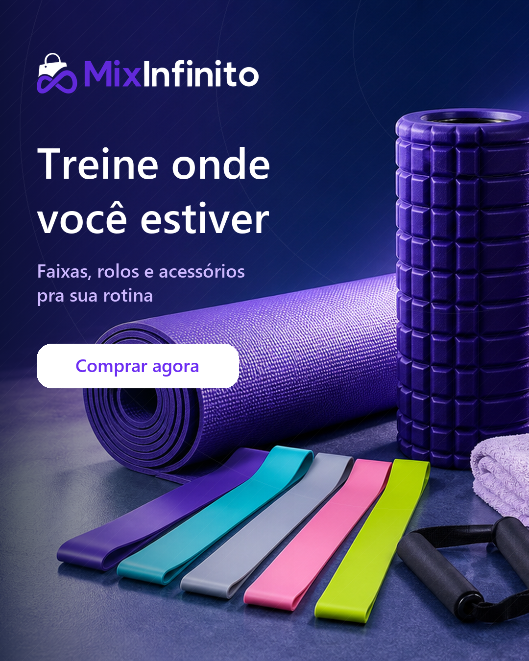 Fitness e movimento em casa